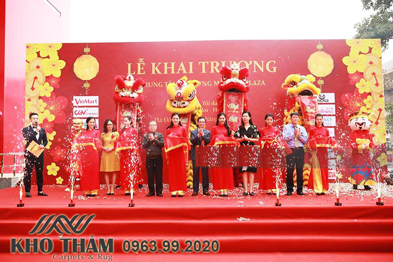 Thảm đỏ sự kiện giá rẻ trải lễ khai trương